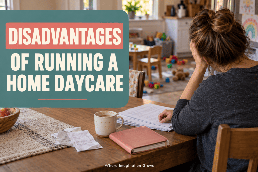 Disadvantages of running a home daycare