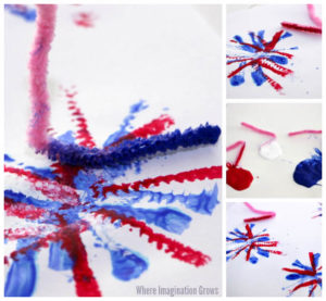 Easy Fourth of July Craft for Kids!
