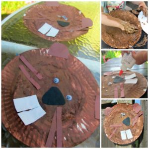 Oregon Inspired Beaver Paper Plate Craft for Kids
