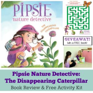Children's Book Review Pipsie Nature Detective Giveaway