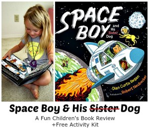Space Boy and His Dog! A outer space book adventure for kids.