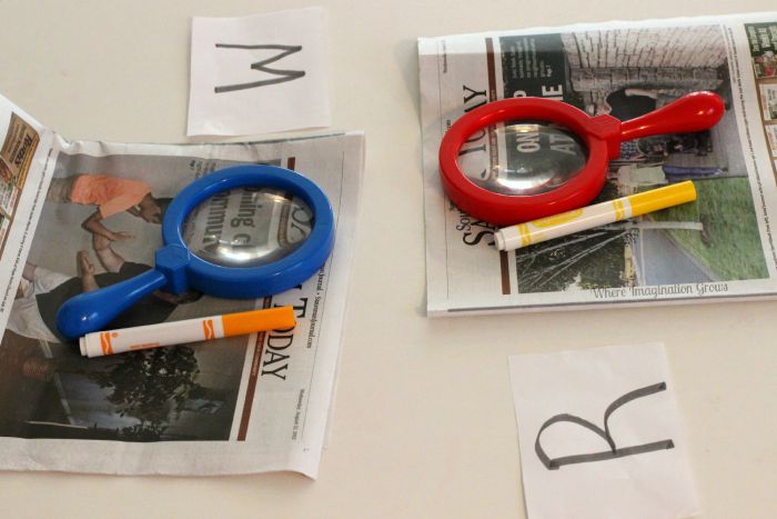 Letter Hunt for Preschoolers