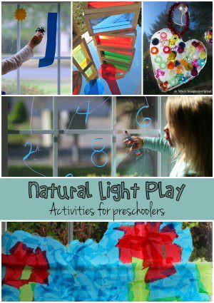 Light Play Activities For Kids! Light Table, Black Light & More ...