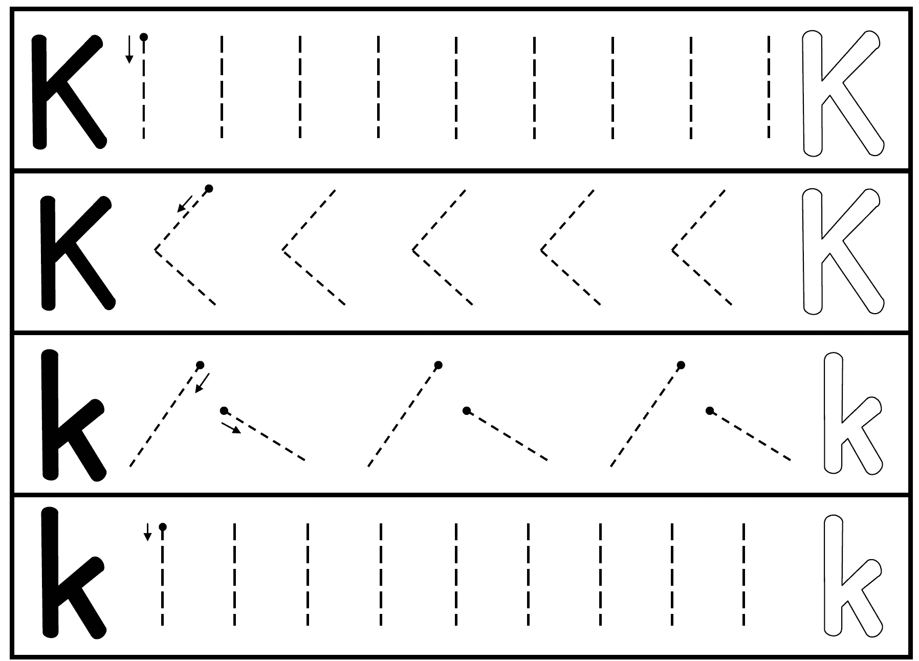 Prewriting Letter Practice A to Z | Alphabet Tracing - Image 3