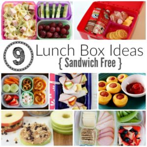 9 Easy Sandwich Free Lunch Box Ideas for Kids - Where Imagination Grows