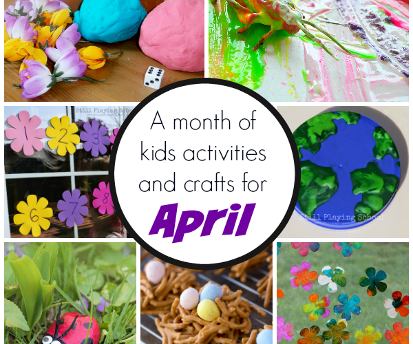 30 Spring Preschool Crafts & Activities For April!
