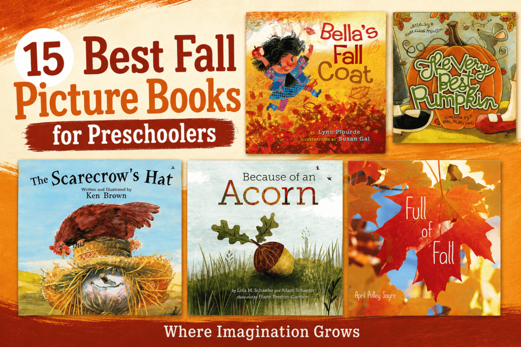 15 Best Fall Picture Books for Preschoolers to Read Aloud