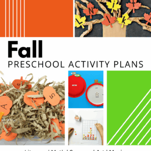 Fall Preschool Activity Plans