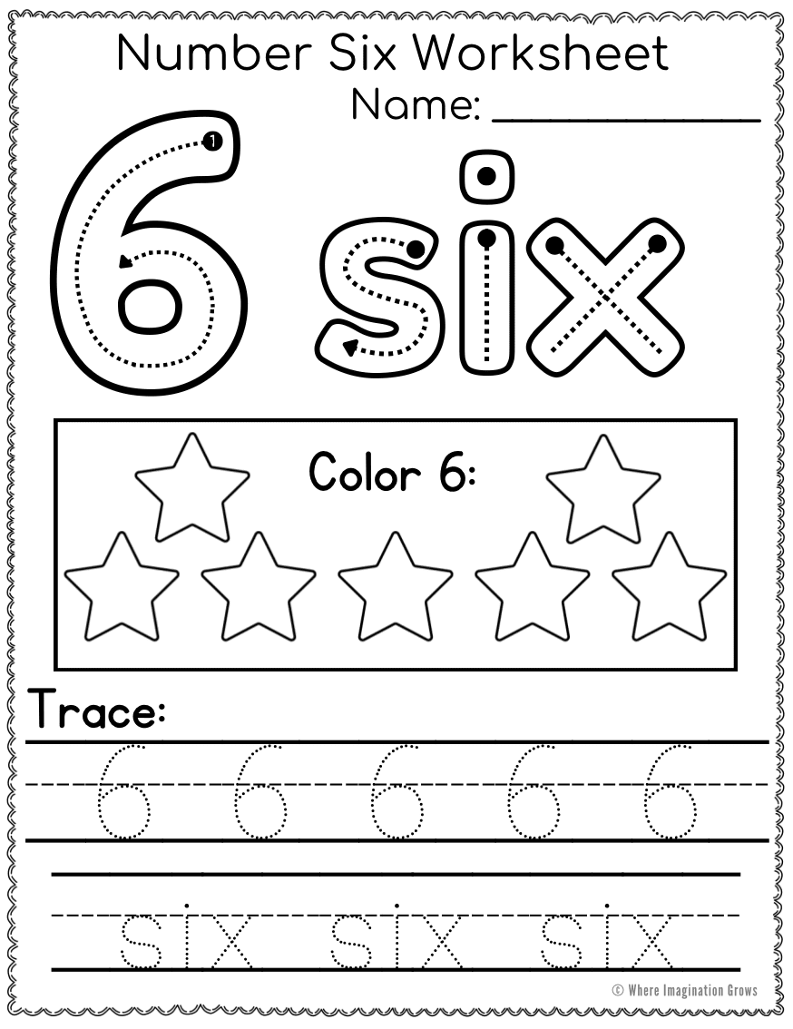 Free Printable Number Tracing & Recognition Worksheets (1–9) - Image 3