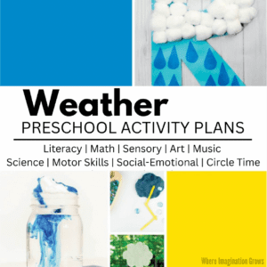 Weather Themed Preschool Activity Plans