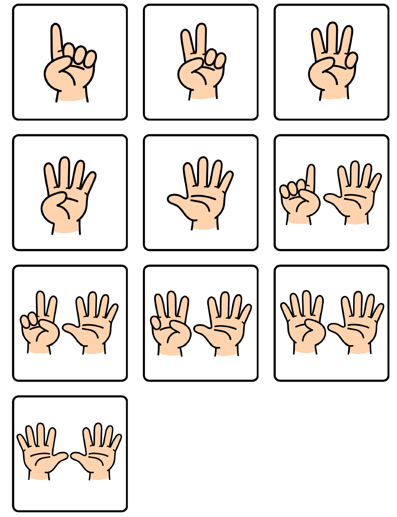 Fall Number Sense Matching Printable - Image 4