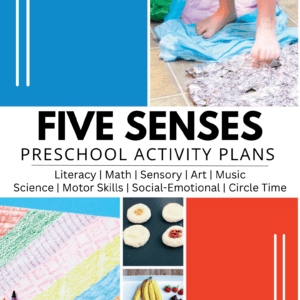 Five Senses Preschool Activity Plans
