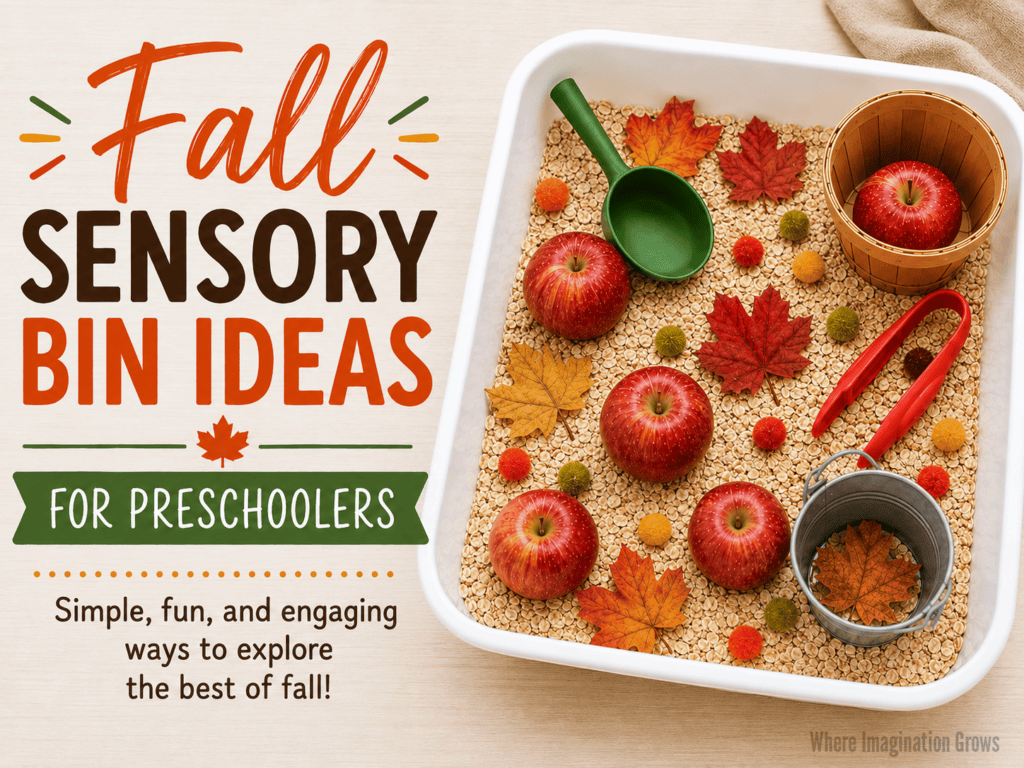 Fall Sensory Bin Ideas for Preschoolers