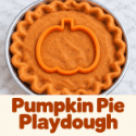 Pumpkin Pie Playdough