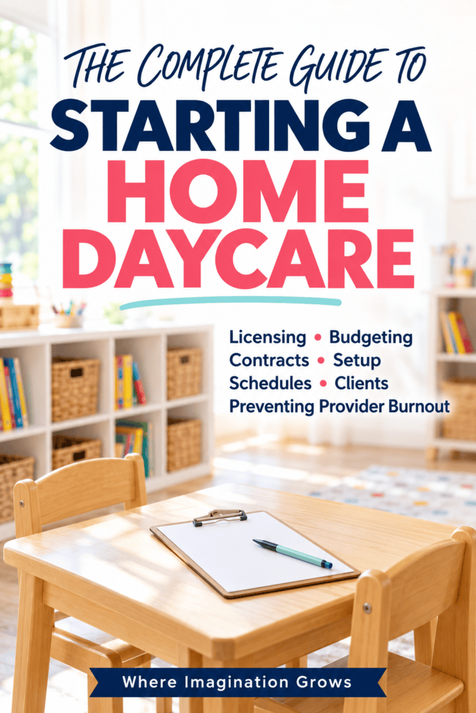 How to Start a Home Daycare and Run It Successfully! Tips and advice for new child care providers!