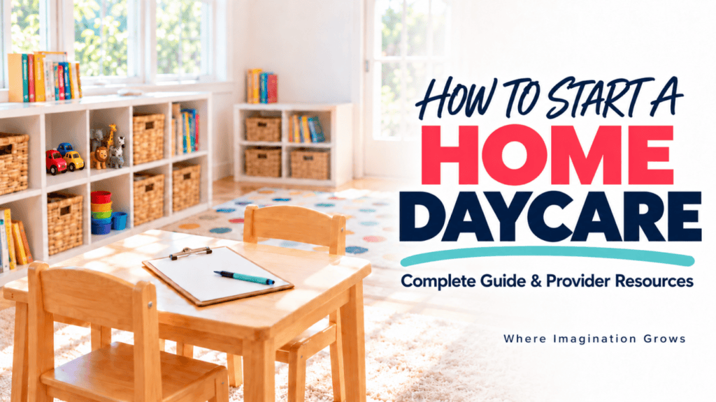 How to Start a Home Daycare and Run It Successfully! Tips and advice for new child care providers!